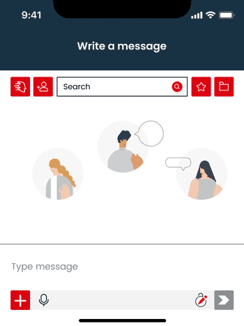 Arkchat messaging app: converse privately in chat groups