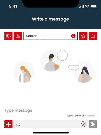 Arkchat messaging app: Organise group conversations, topic wise