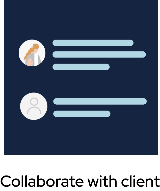 Arkchat messaging app: Professional firms collabrate with client