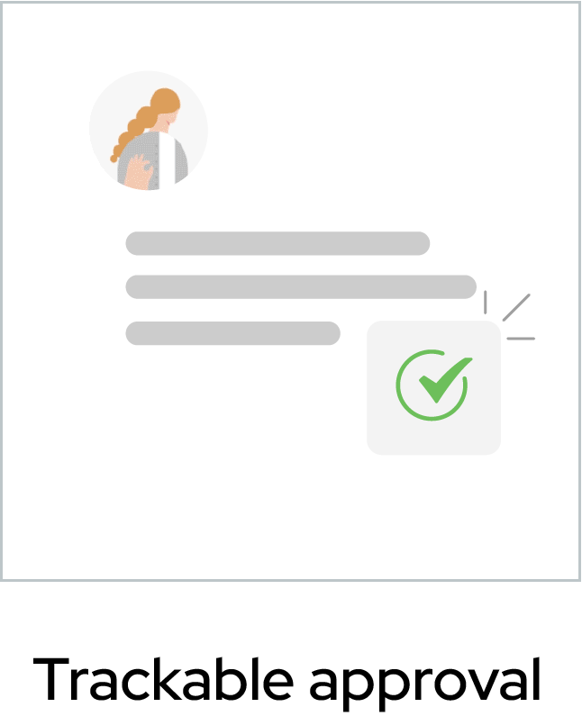 Arkchat messaging app: Convert messages to approval requests