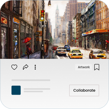 Arkchat messaging app - Artwork post