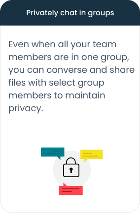 Arkchat messaging app - chat privately in groups mobile screen image