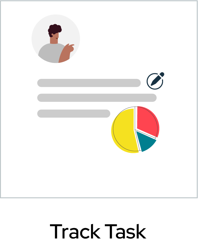 Arkchat messaging app: Manage remote to track task