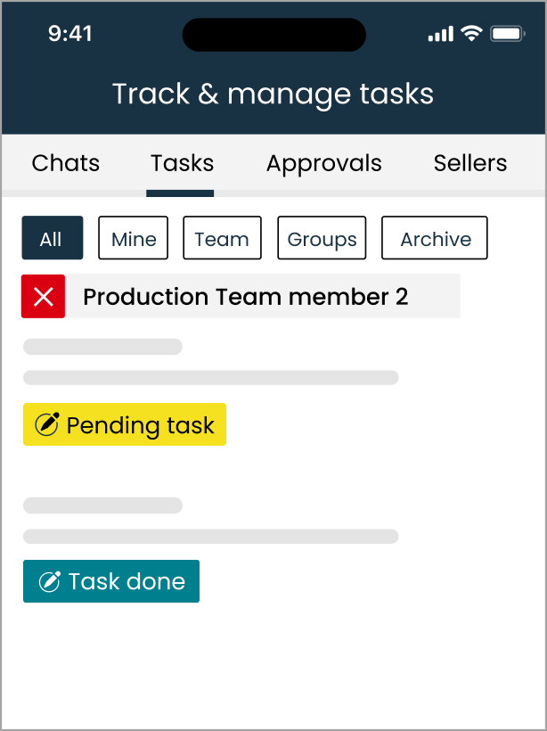 Arkchat messaging app: Manufacturers can track and manage tasks