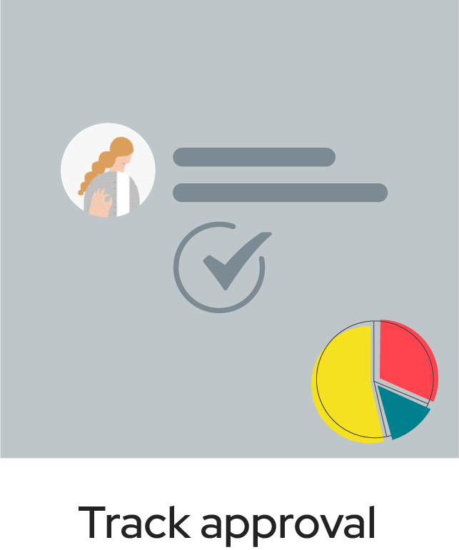 Arkchat messaging app: Track approval one click